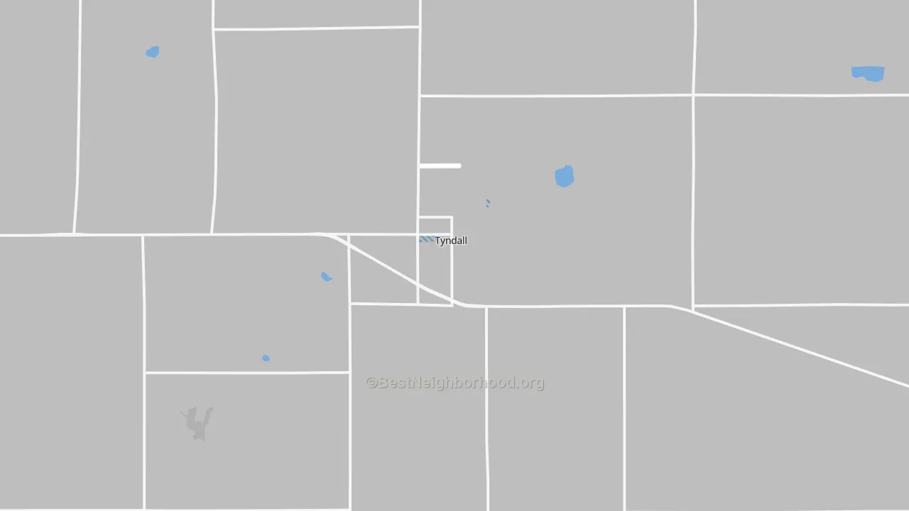 Transit Grade map of 57066, SD