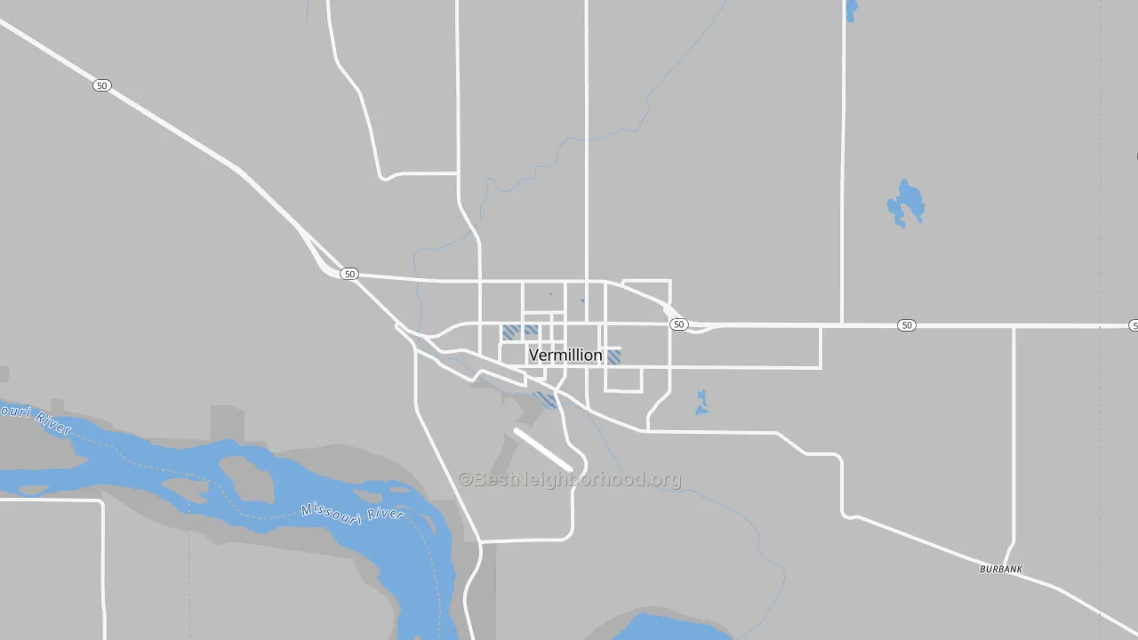 Transit Grade map of 57069, SD