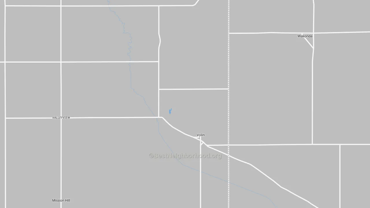 Transit Grade map of 57072, SD