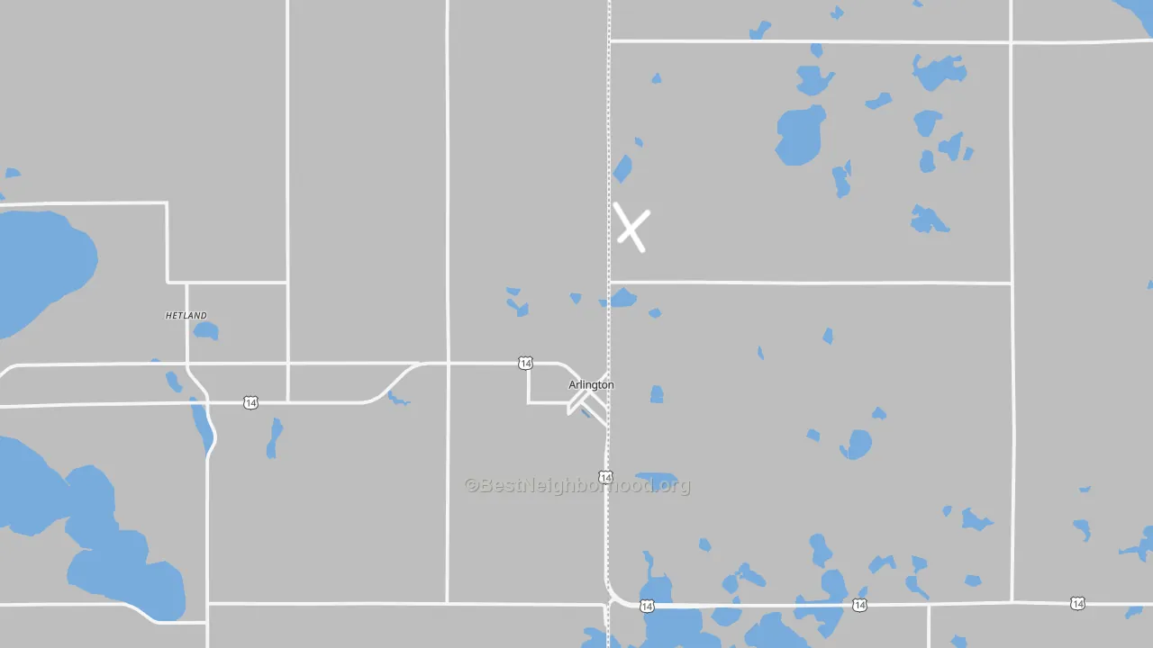 Transit Grade map of 57212, SD