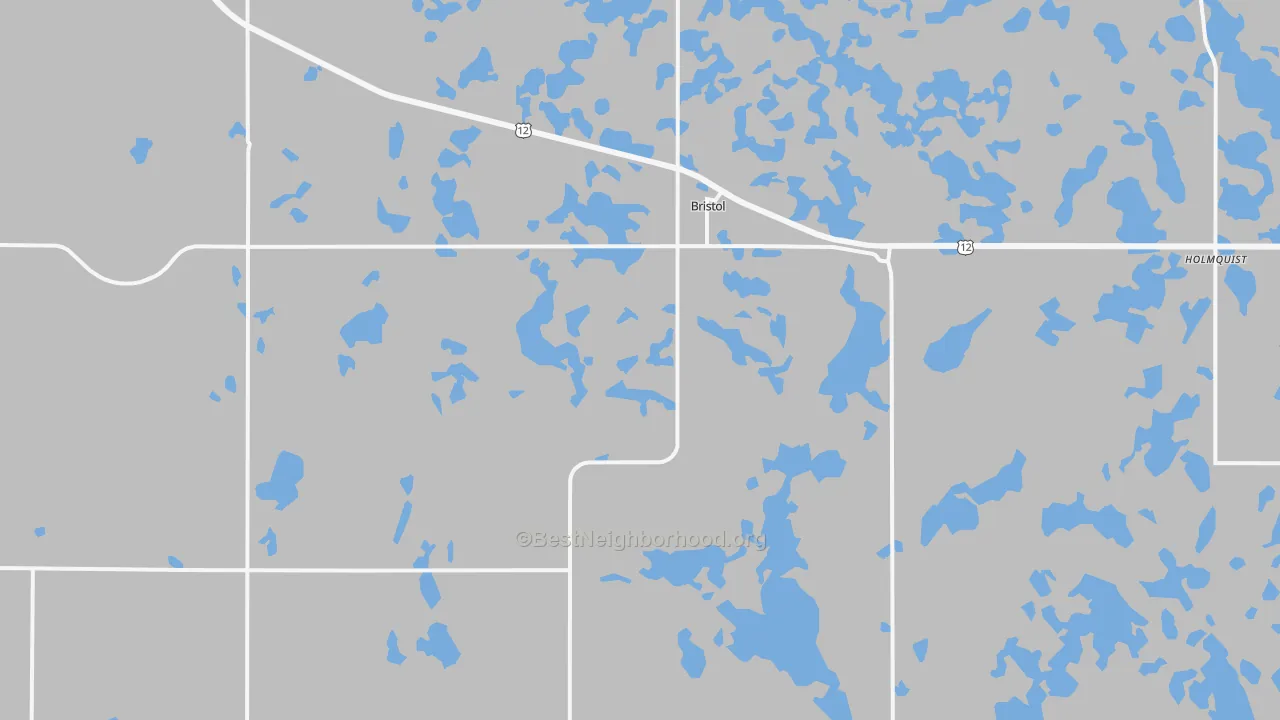 Transit Grade map of 57219, SD