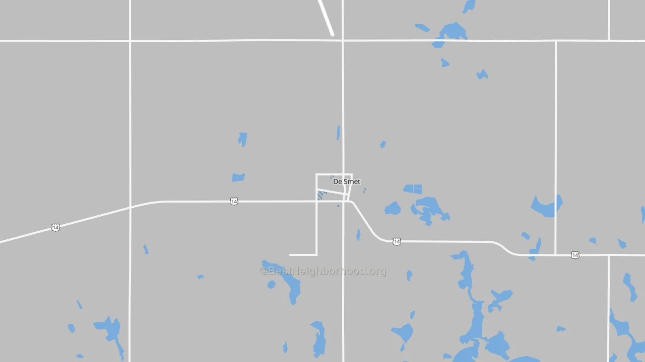 Transit Grade map of 57231, SD