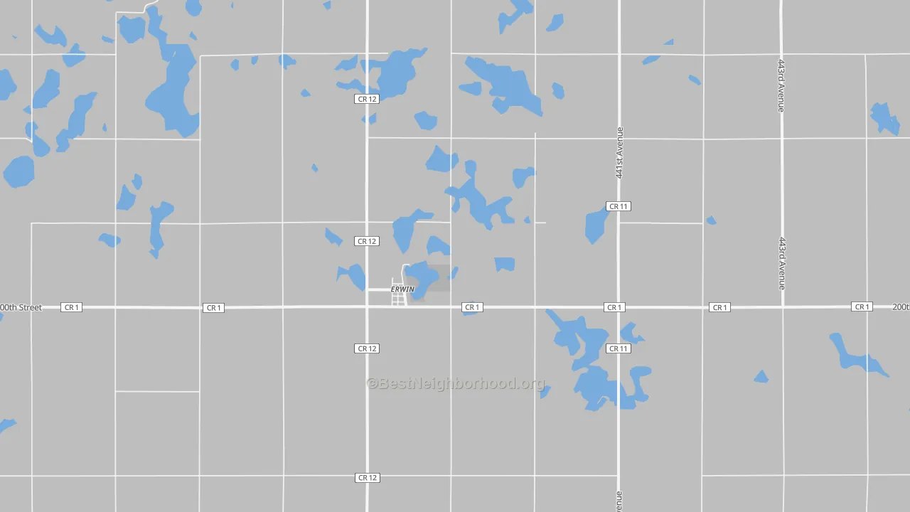 Transit Grade map of 57233, SD