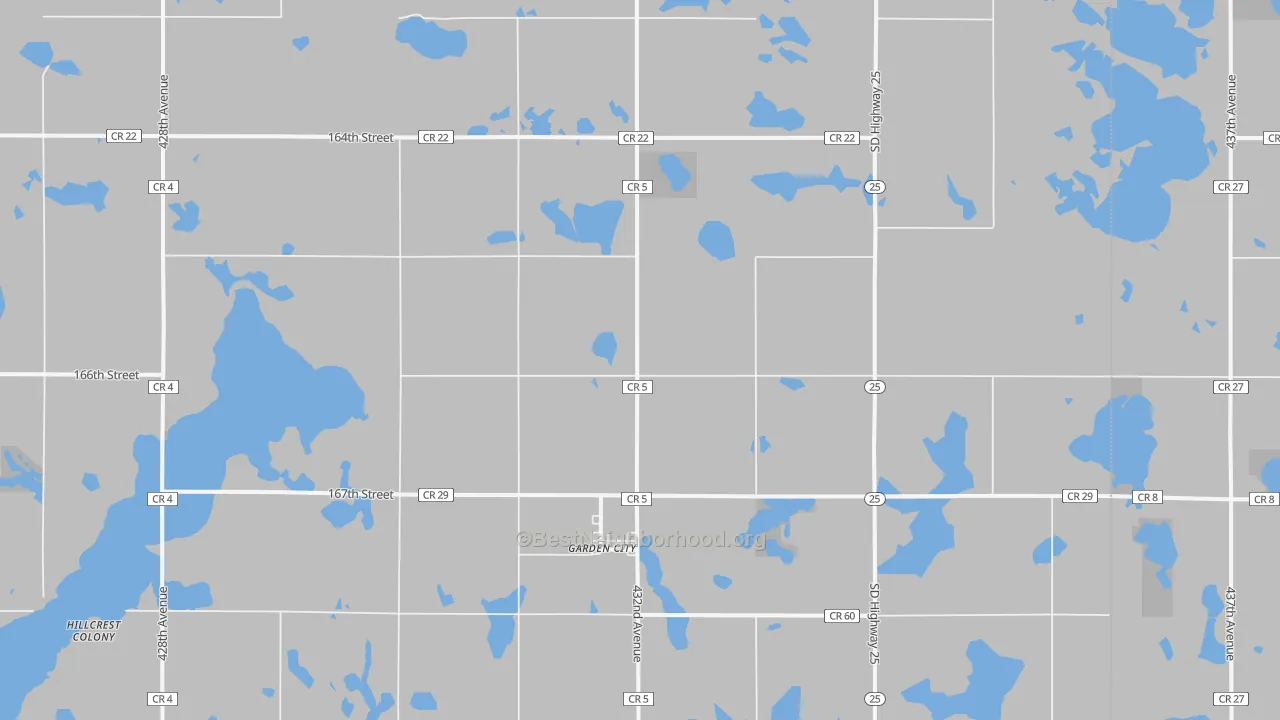 Transit Grade map of 57236, SD