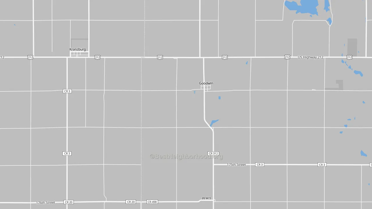 Transit Grade map of 57238, SD