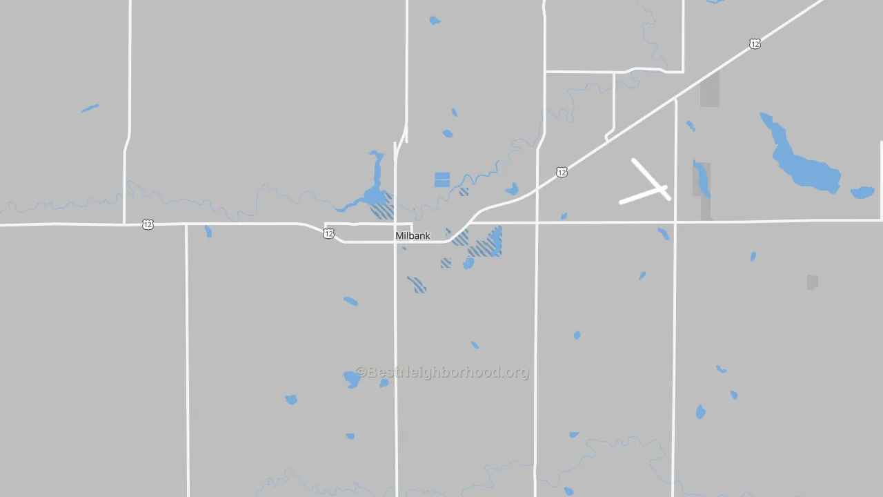 Transit Grade map of 57252, SD