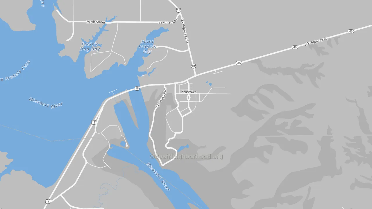 Transit Grade map of 57367, SD
