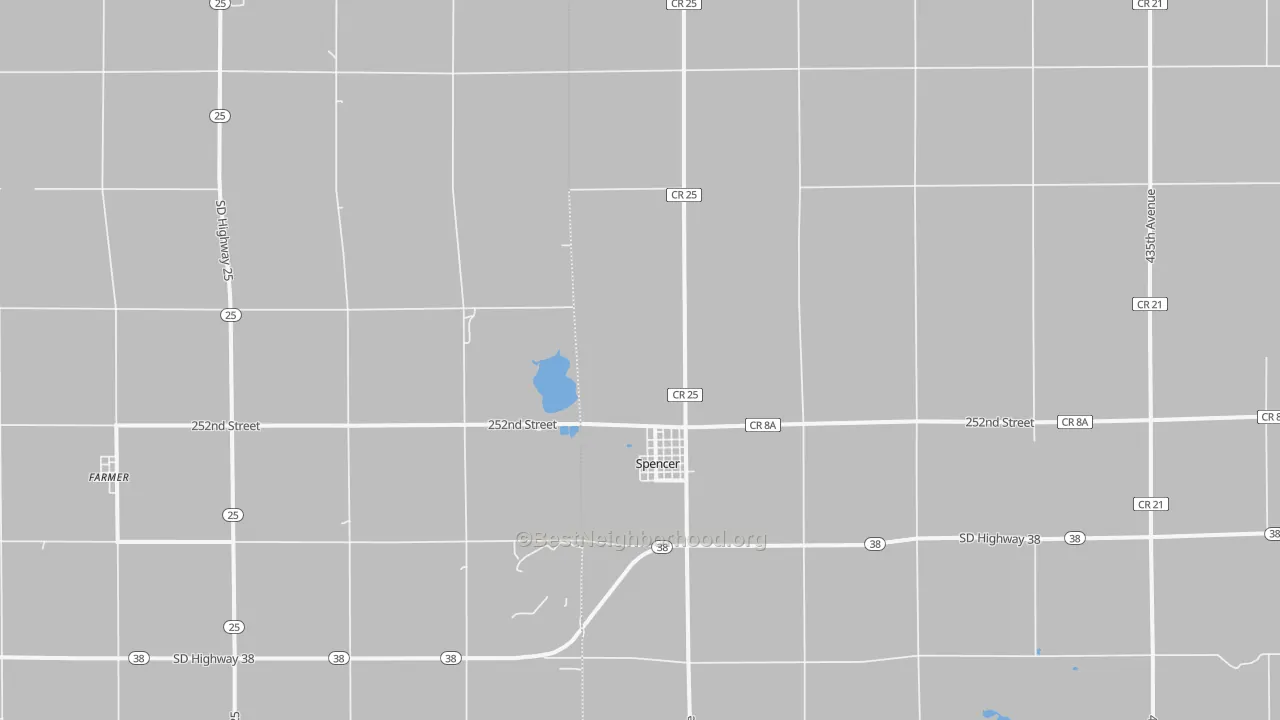 Transit Grade map of 57374, SD