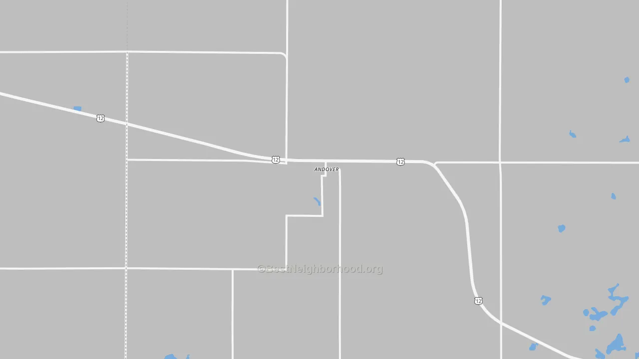 Transit Grade map of 57422, SD