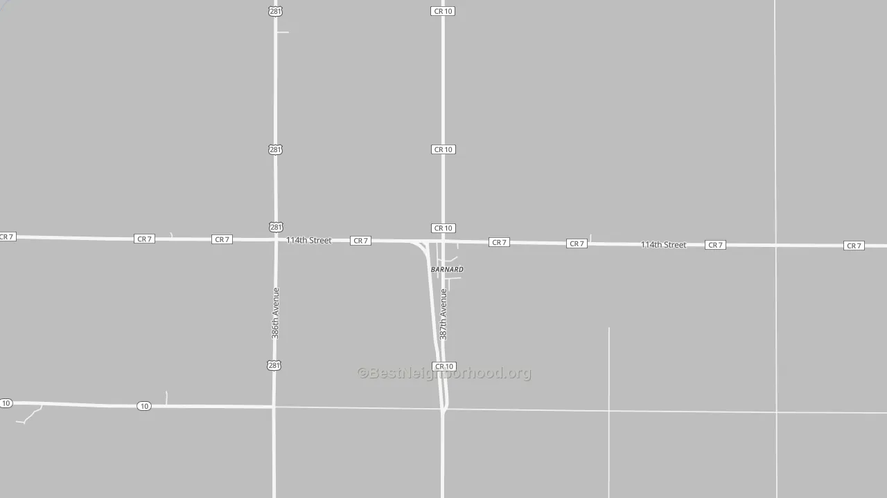 Transit Grade map of 57426, SD