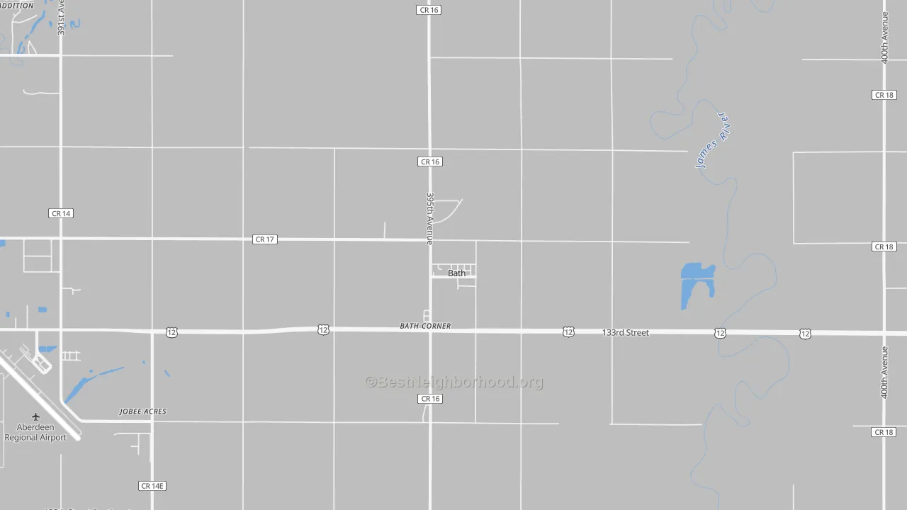 Transit Grade map of 57427, SD