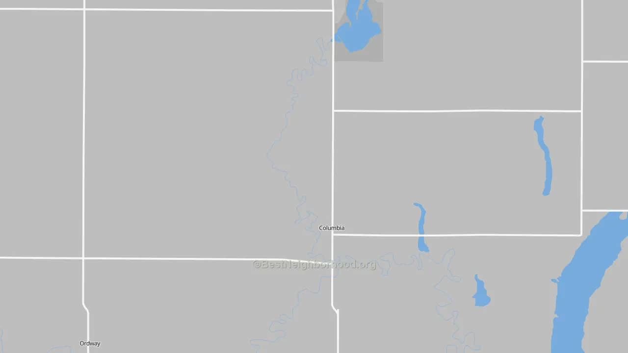Transit Grade map of 57433, SD