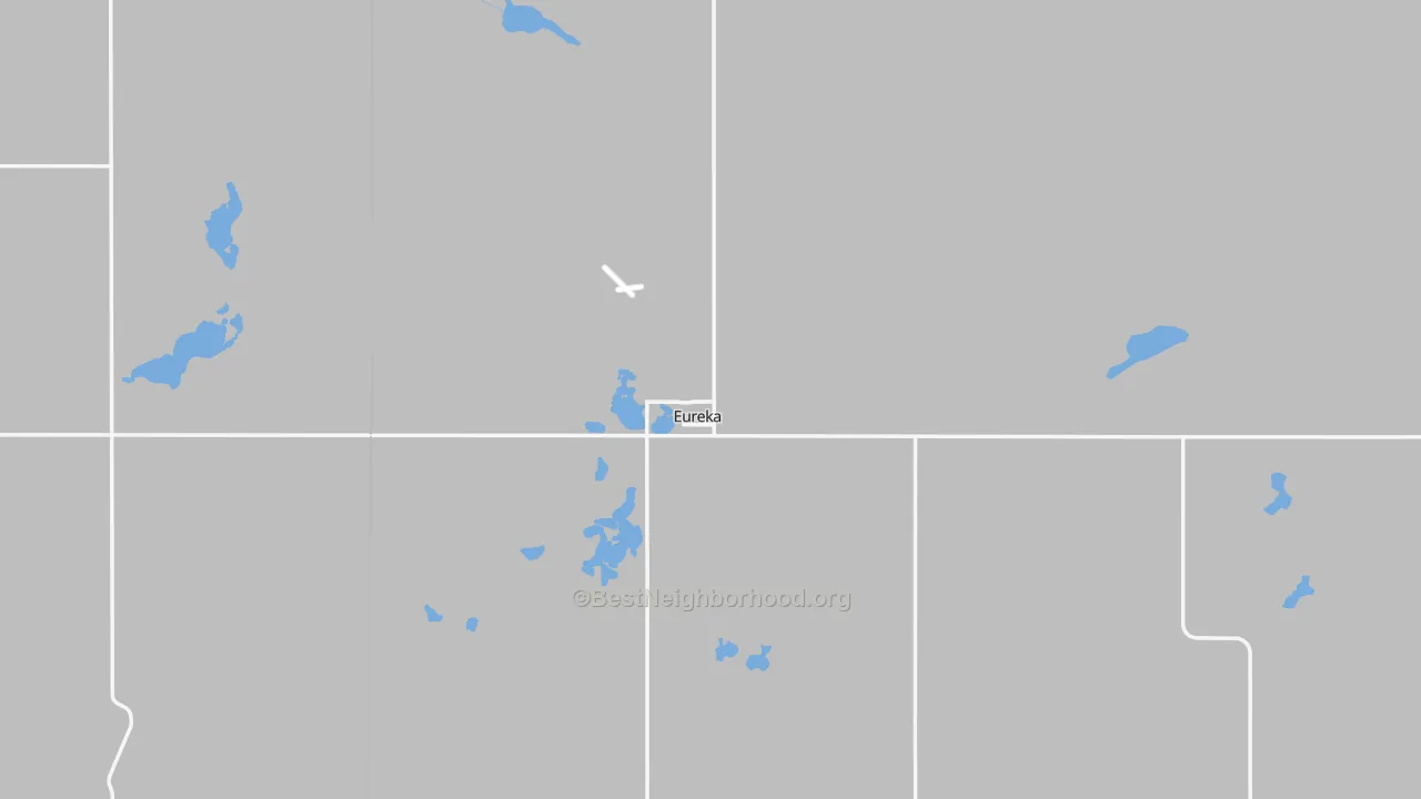 Transit Grade map of 57437, SD