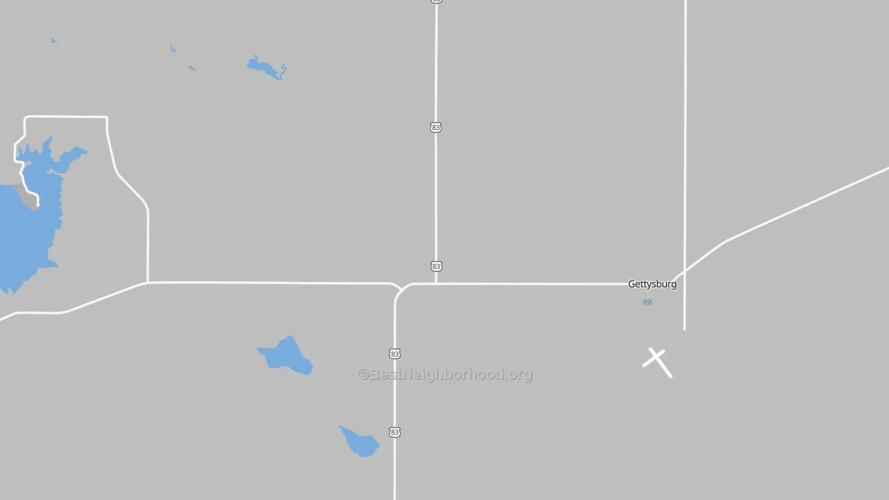 Transit Grade map of 57442, SD