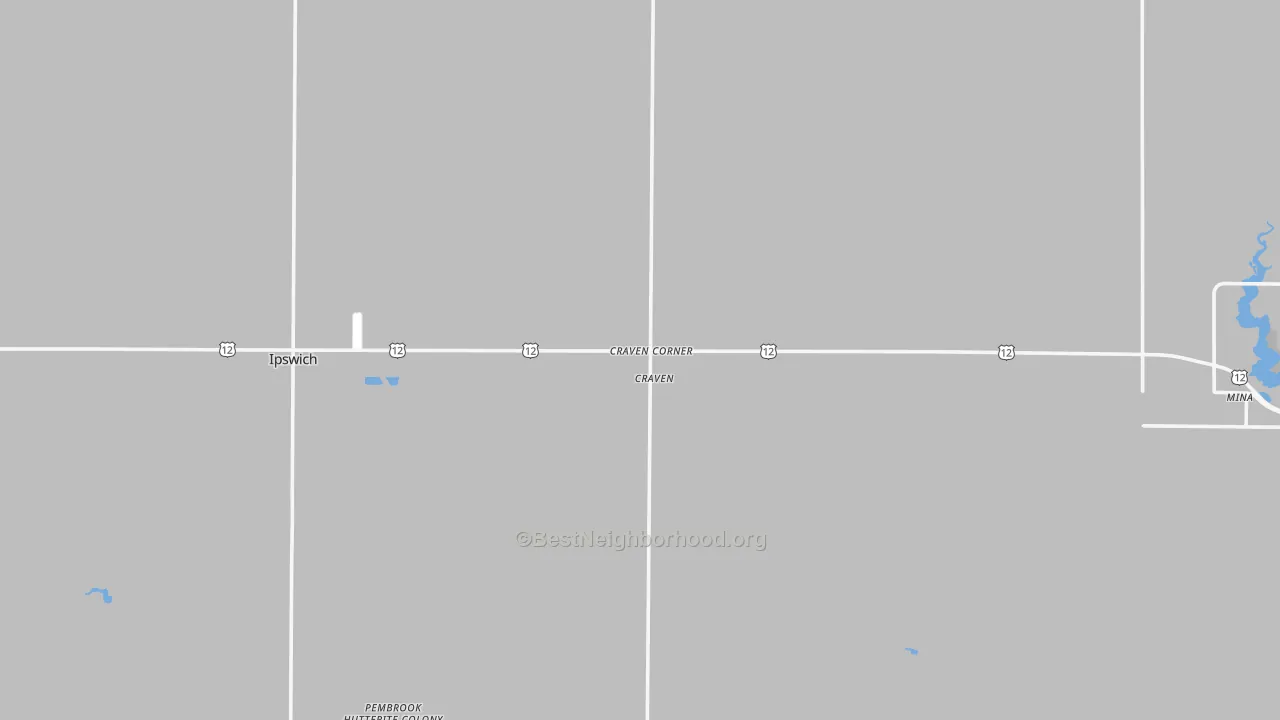 Transit Grade map of 57451, SD