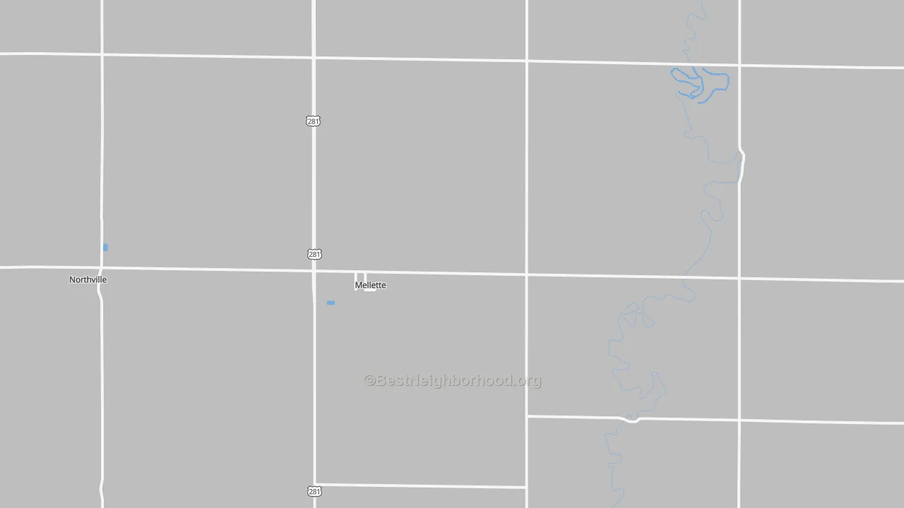 Transit Grade map of 57461, SD