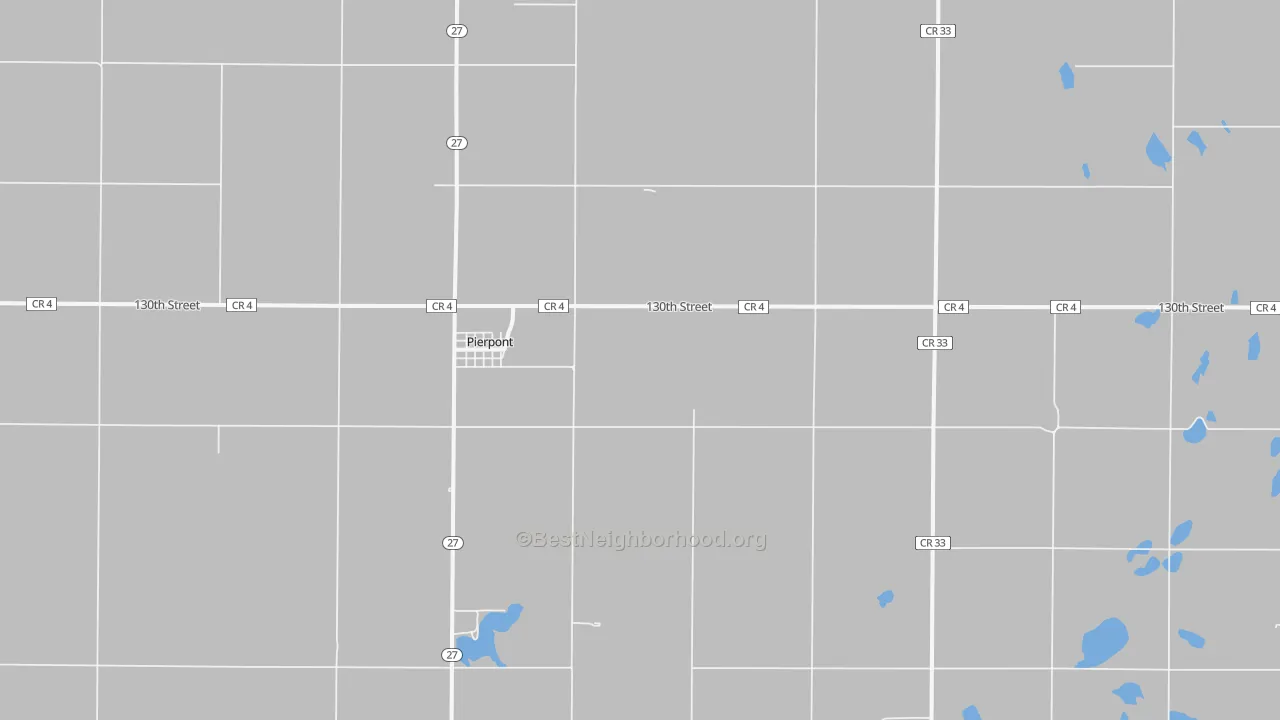 Transit Grade map of 57468, SD