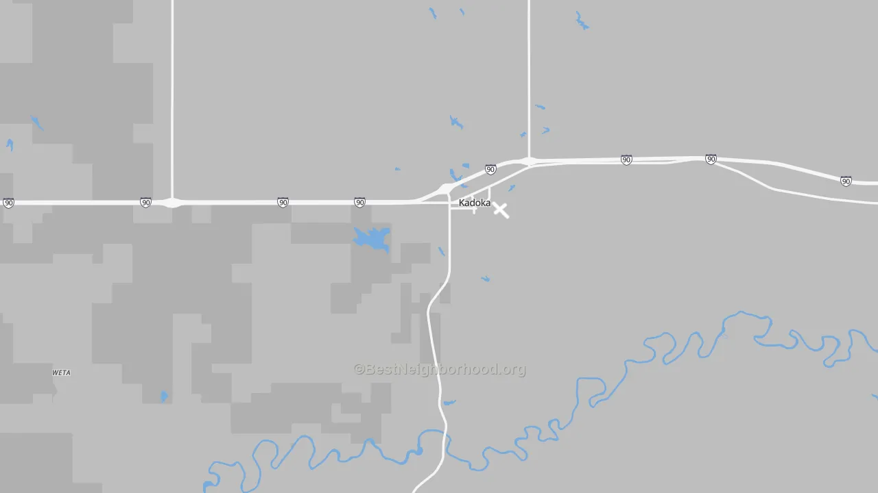 Transit Grade map of 57543, SD