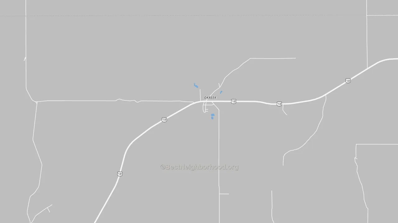 Transit Grade map of 57563, SD