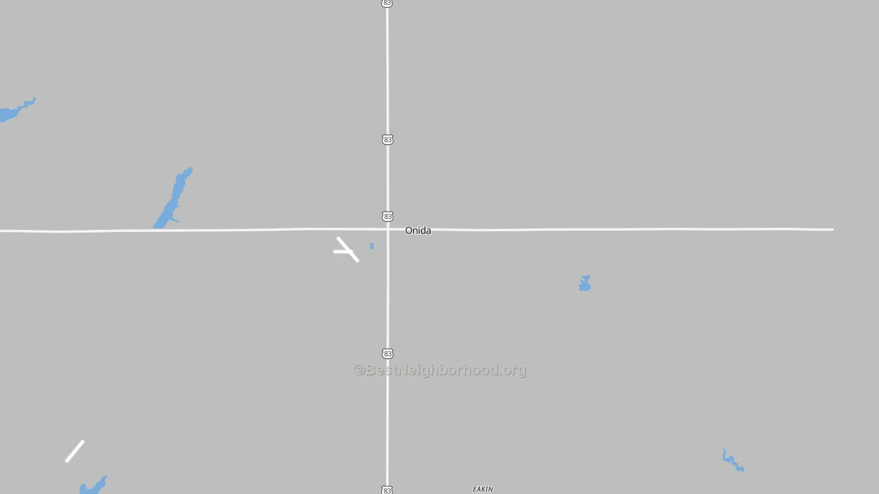 Transit Grade map of 57564, SD
