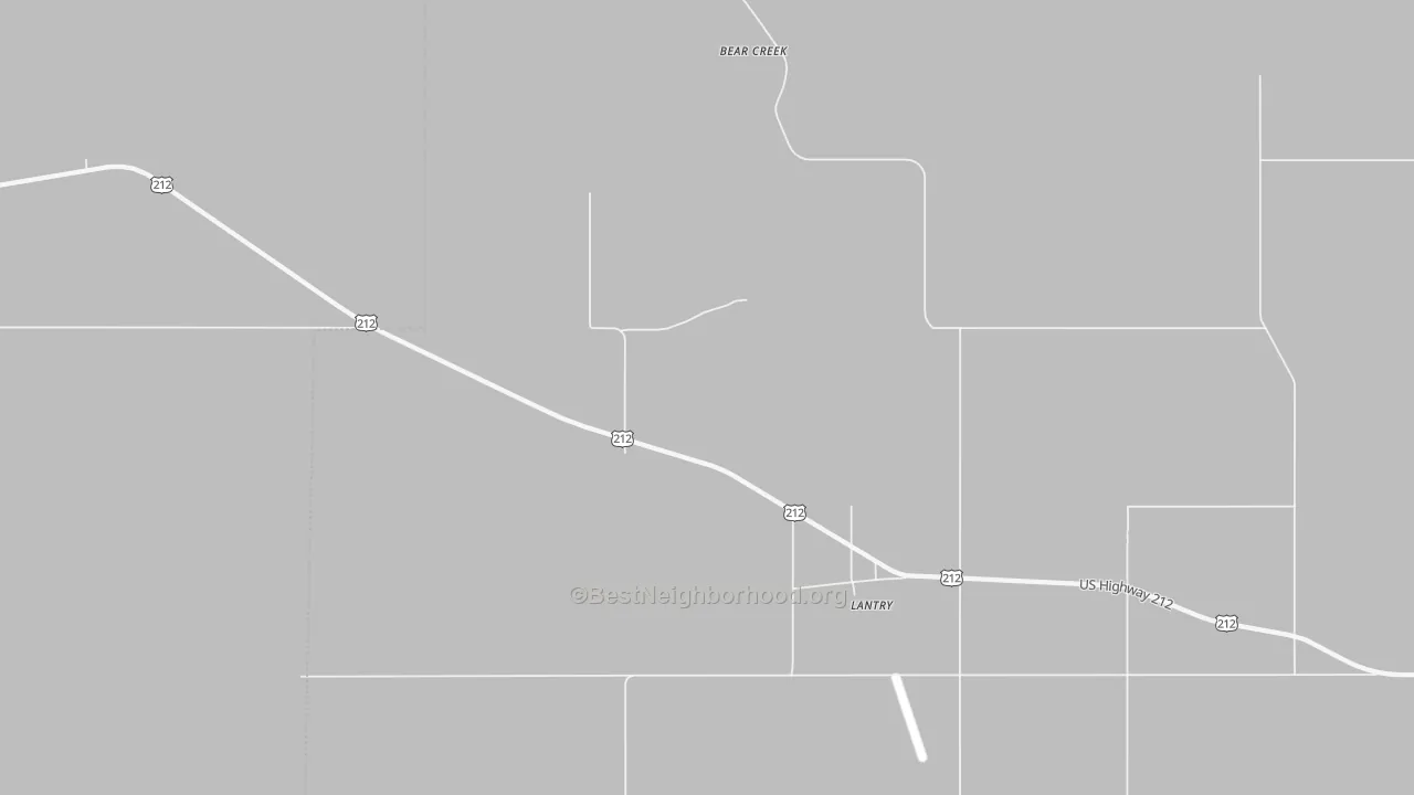 Transit Grade map of 57636, SD