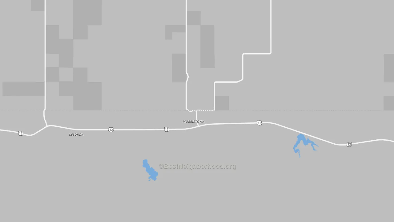 Transit Grade map of 57645, SD