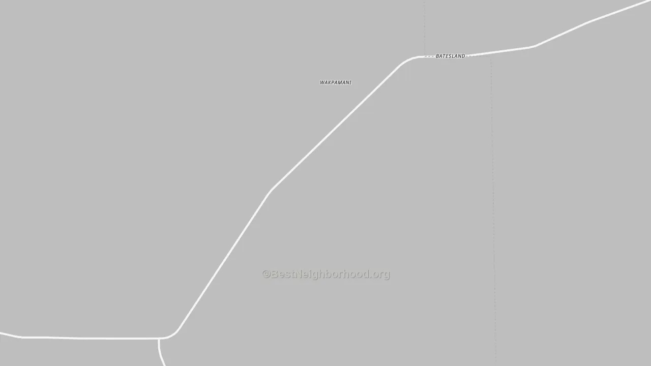 Transit Grade map of 57716, SD