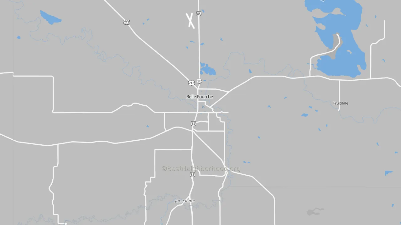 Transit Grade map of 57717, SD
