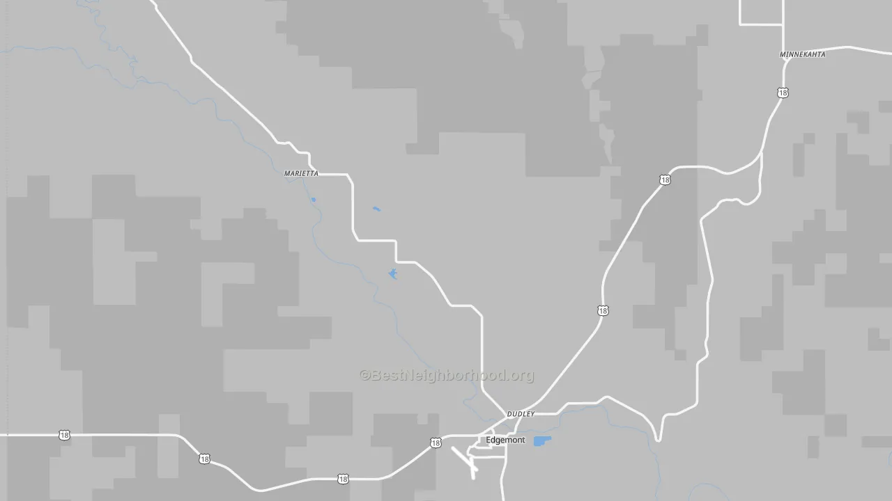 Transit Grade map of 57735, SD