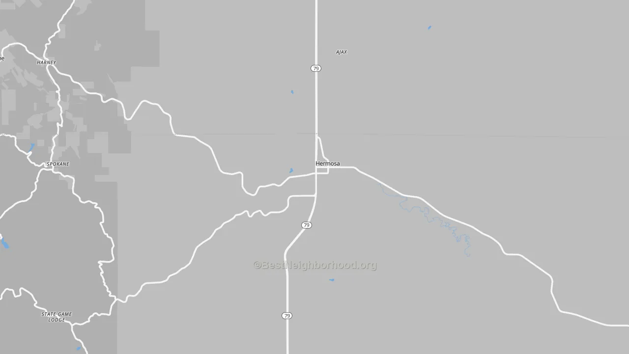 Transit Grade map of 57744, SD