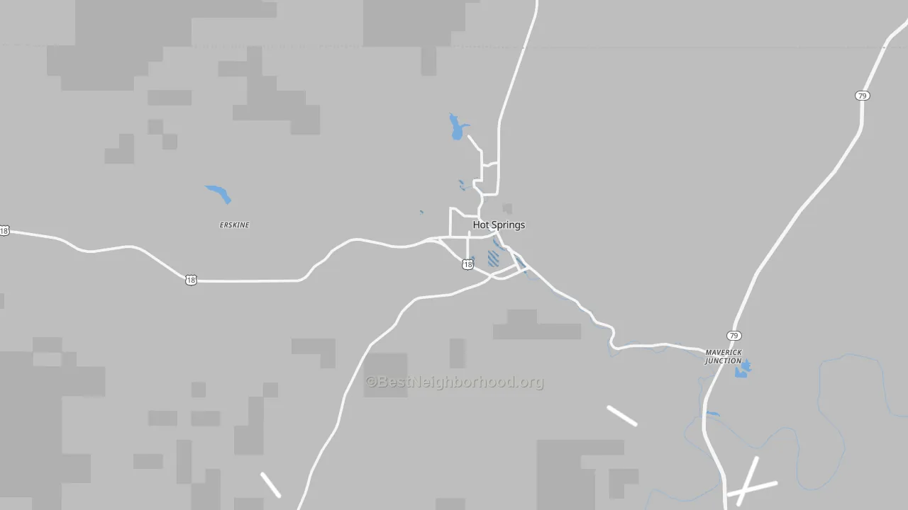 Transit Grade map of 57747, SD