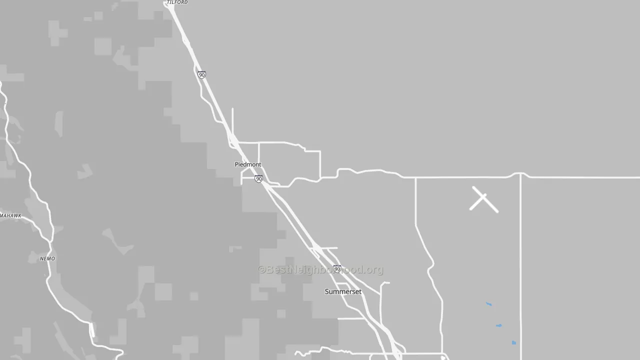 Transit Grade map of 57769, SD