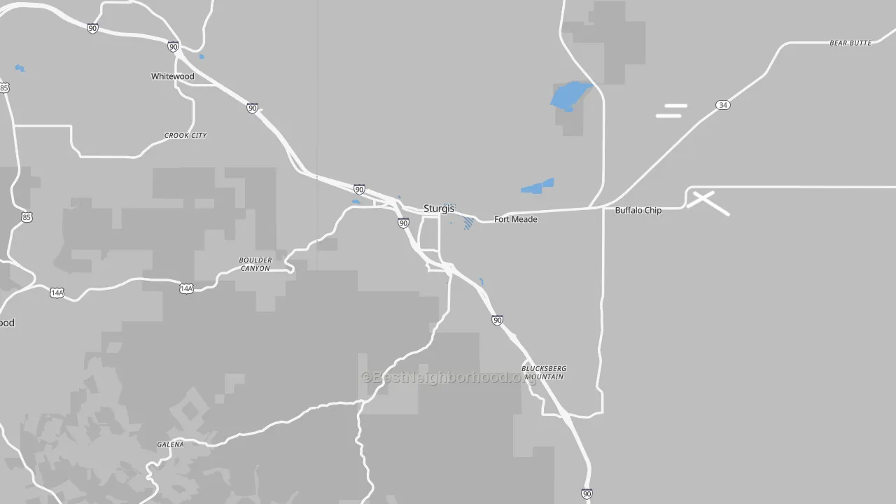 Transit Grade map of 57785, SD