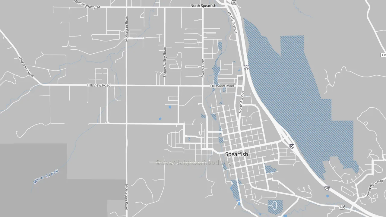 Transit Grade map of 57799, SD