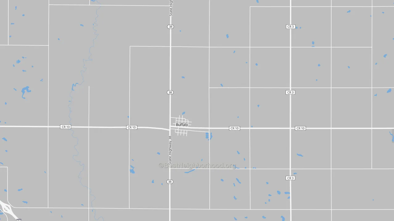 Transit Grade map of 58011, ND