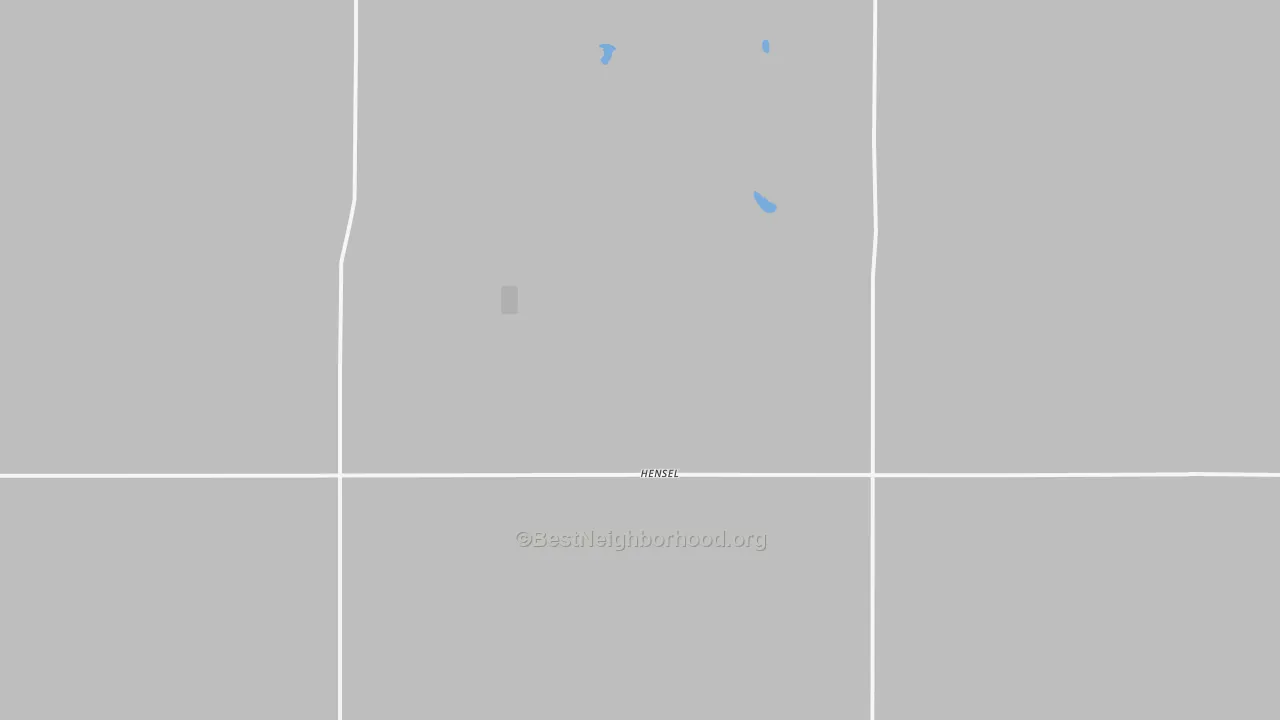 Transit Grade map of 58241, ND