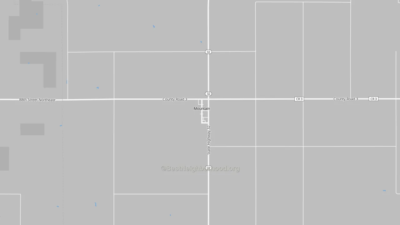 Transit Grade map of 58262, ND