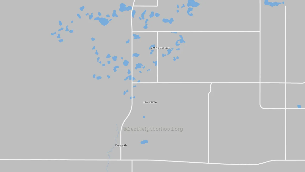 Transit Grade map of 58329, ND
