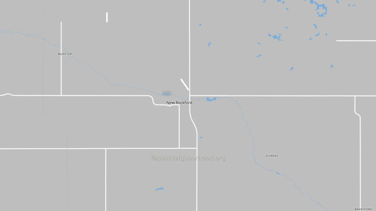 Transit Grade map of 58356, ND