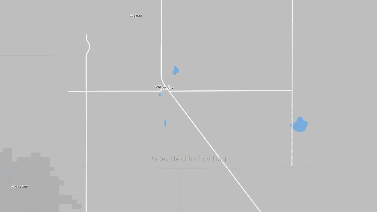 Transit Grade map of 58384, ND