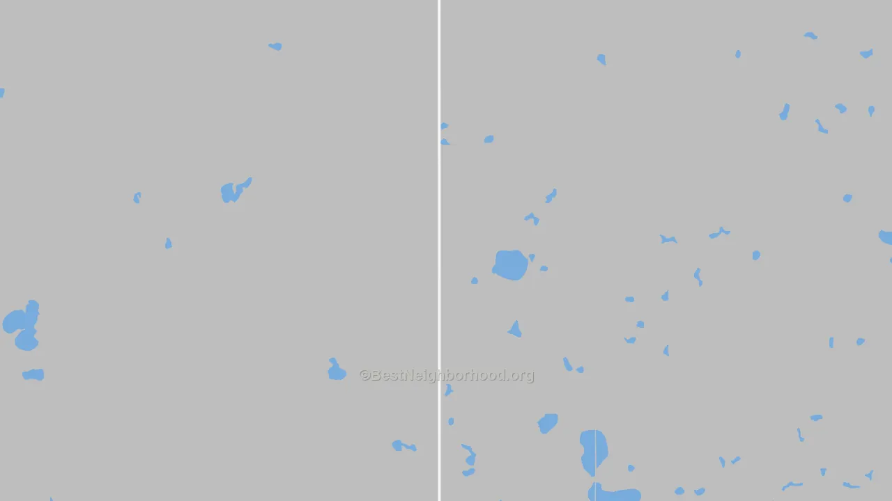 Transit Grade map of 58430, ND