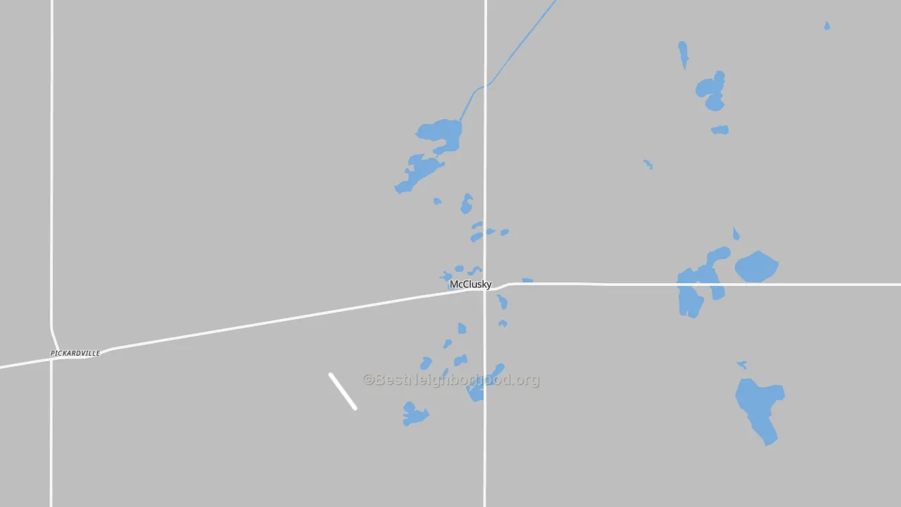 Transit Grade map of 58463, ND