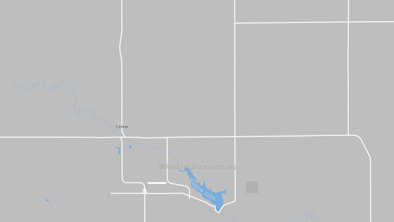 Transit Grade map of 58530, ND