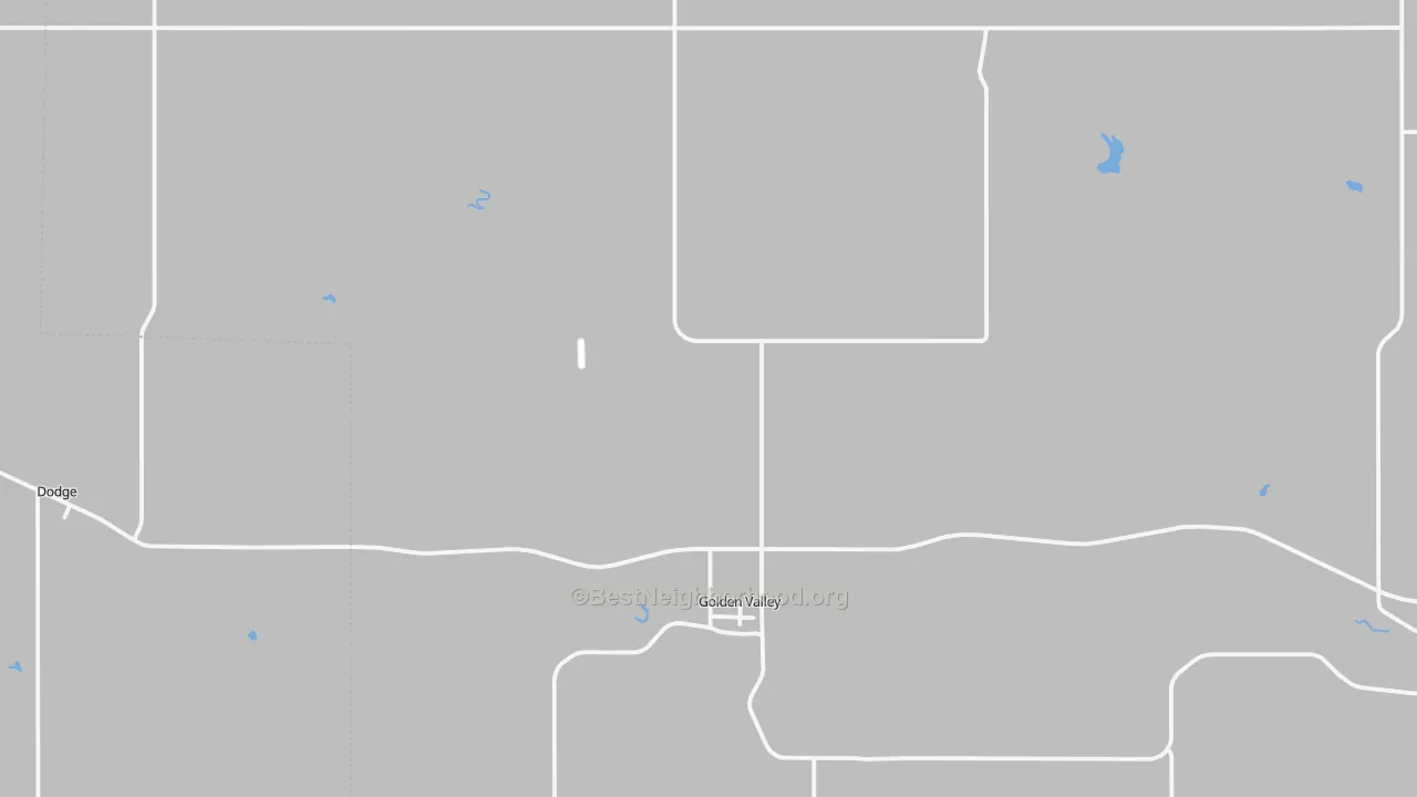 Transit Grade map of 58541, ND