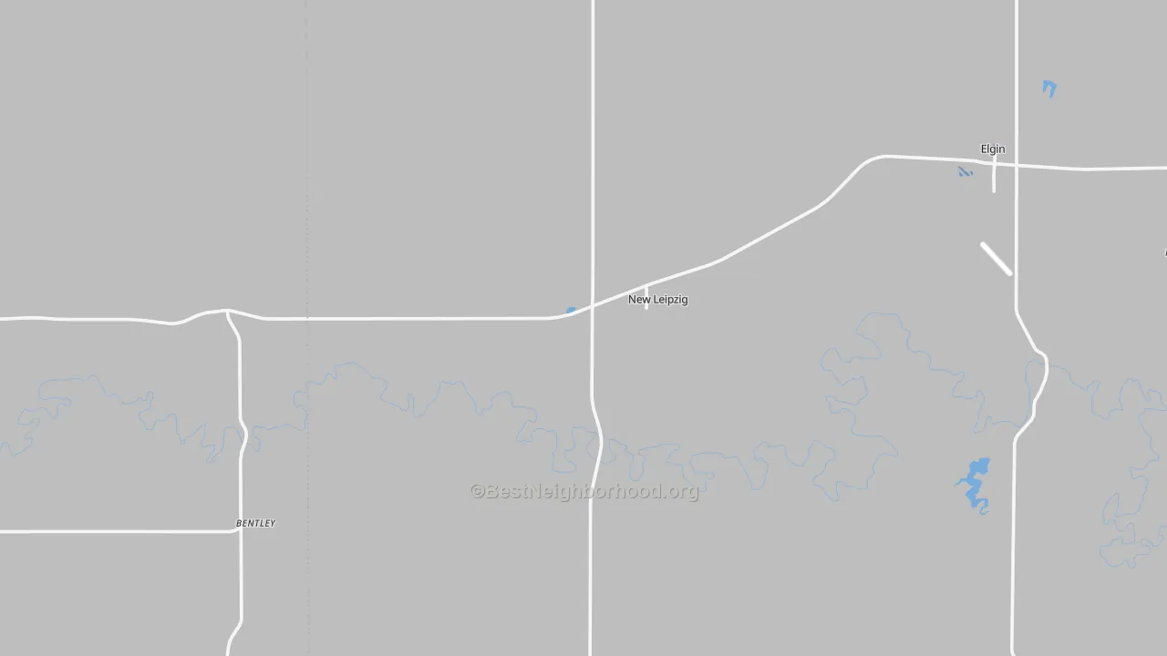 Transit Grade map of 58562, ND