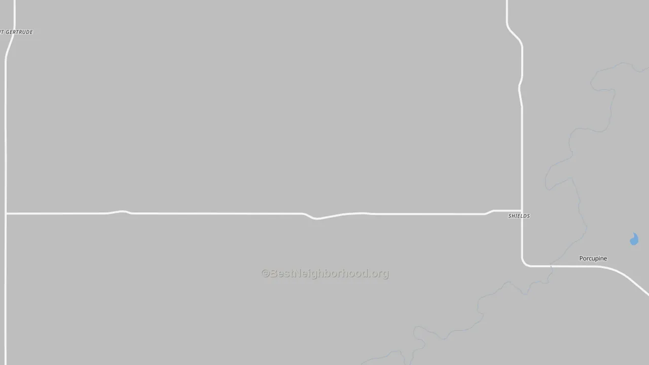 Transit Grade map of 58569, ND
