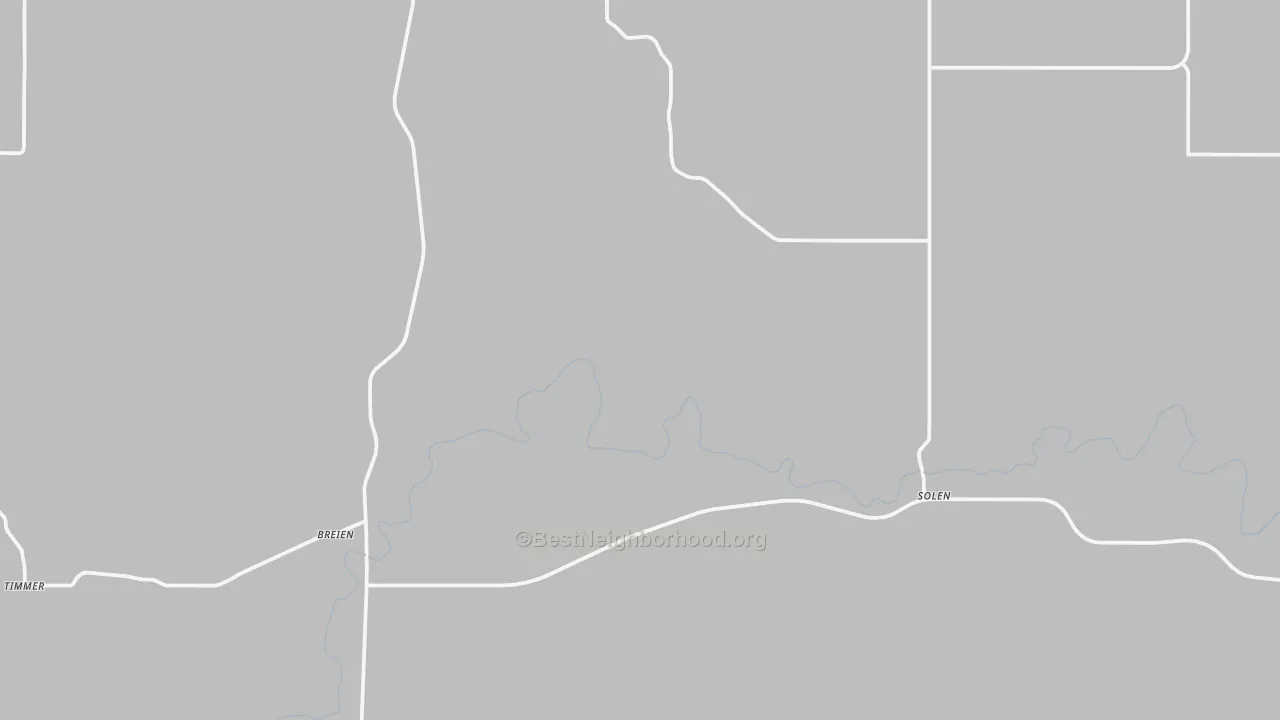 Transit Grade map of 58570, ND