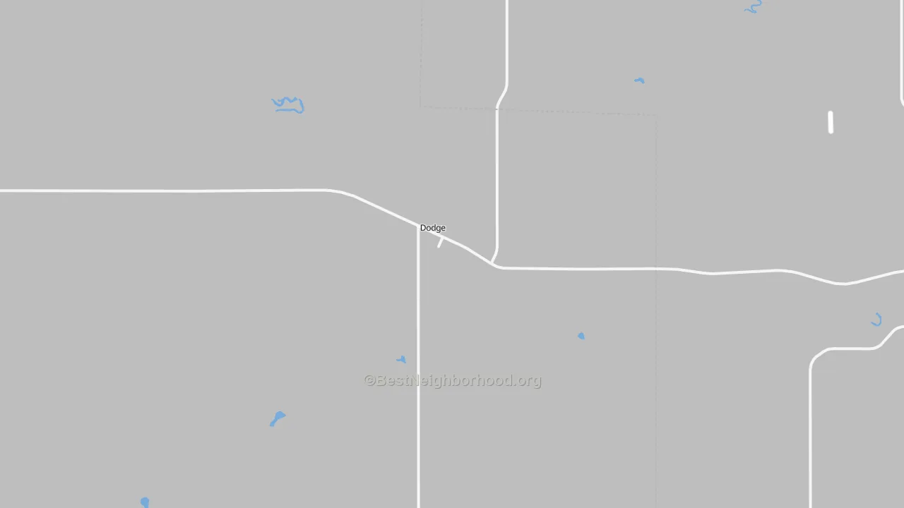 Transit Grade map of 58625, ND
