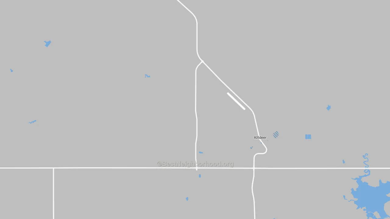 Transit Grade map of 58640, ND