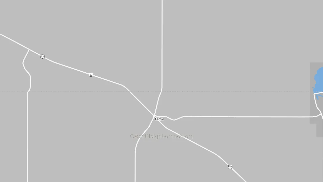 Transit Grade map of 58725, ND
